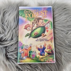 ONCE UPON A FOREST VHS Tape